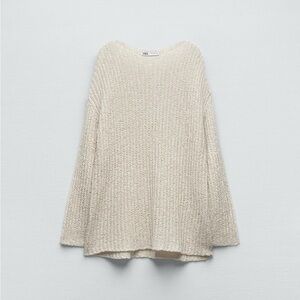 Zara Light Knit Cardigan Sweater